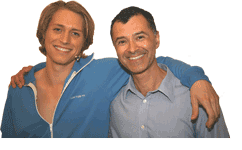 Andreas Lunatis und Lukas Perman
